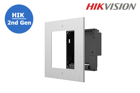 DS-KD-ACF1-S HIK 2nd Gen IP Intercom, Door Station Flush Mount Set Box, Supports 1 Module