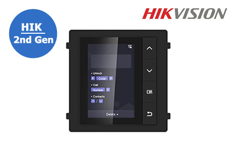 DS-KD-DIS  HIK 2nd Gen IP Intercom, Door Station Name Scroll Module