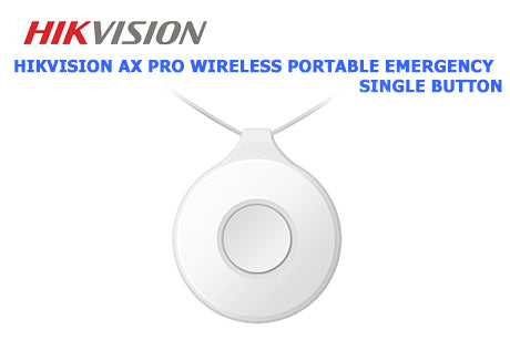 DS-PDEBP1-EG2-WB Hikvision Ax Pro Wireless Portable Emergency Single Button
