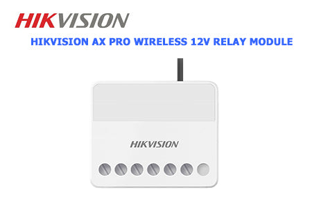 DS-PM1-O1L-WB Hikvision Ax Pro Wireless 12V Relay Module