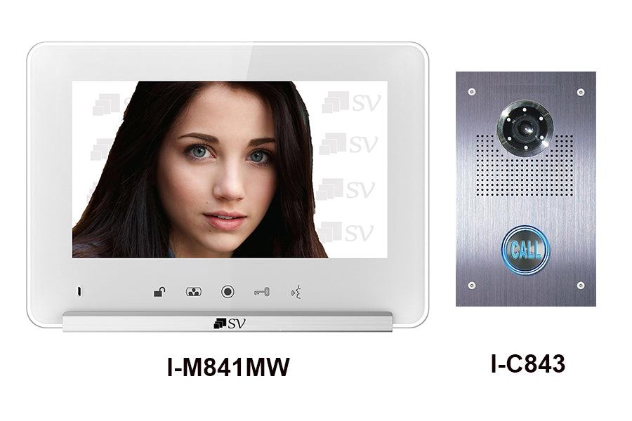 I-M641MW + C843 Intercom Kit