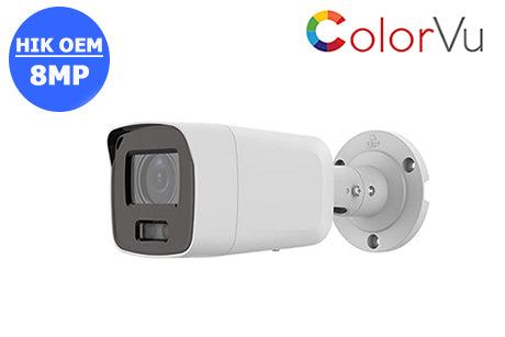 DS-2CD2087G2-LU-OEM  (2.8mm)  HIK OEM 8MP ColorVu Network Bullet Camera