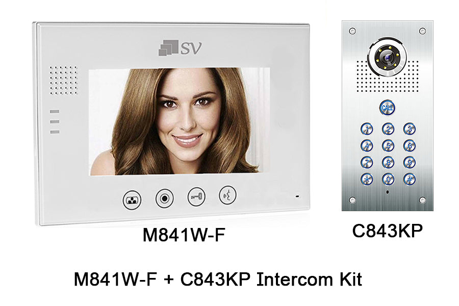 I-M841W + C843KP Intercom Kit