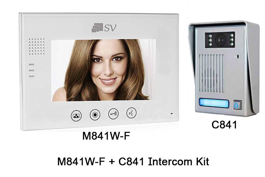 I-M841W + C841 Intercom Kit