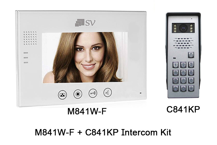 I-M841W + C841KP  Intercom Kit