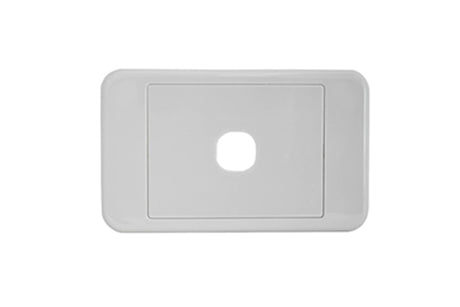 AS-201SP ONE GANG WALL PLATE